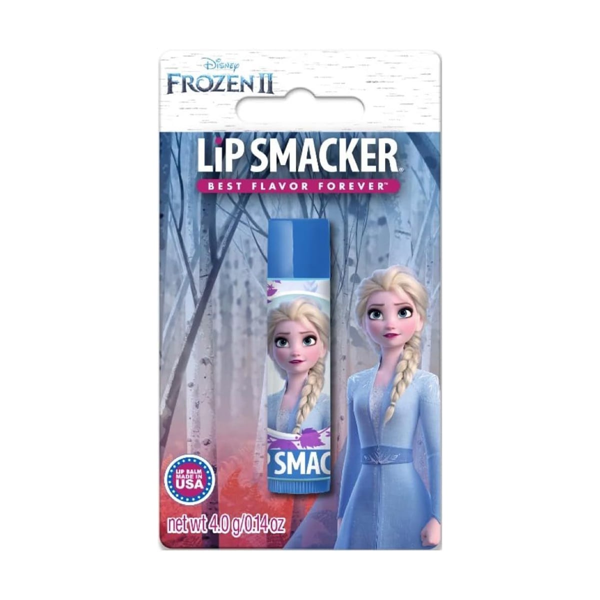 Бальзам для губ Lip Smacker Disney Frozen II Elsa Lip Balm, Northern Blue Raspberry, 4 г
